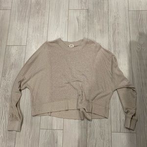 Soft comfy grey sweater